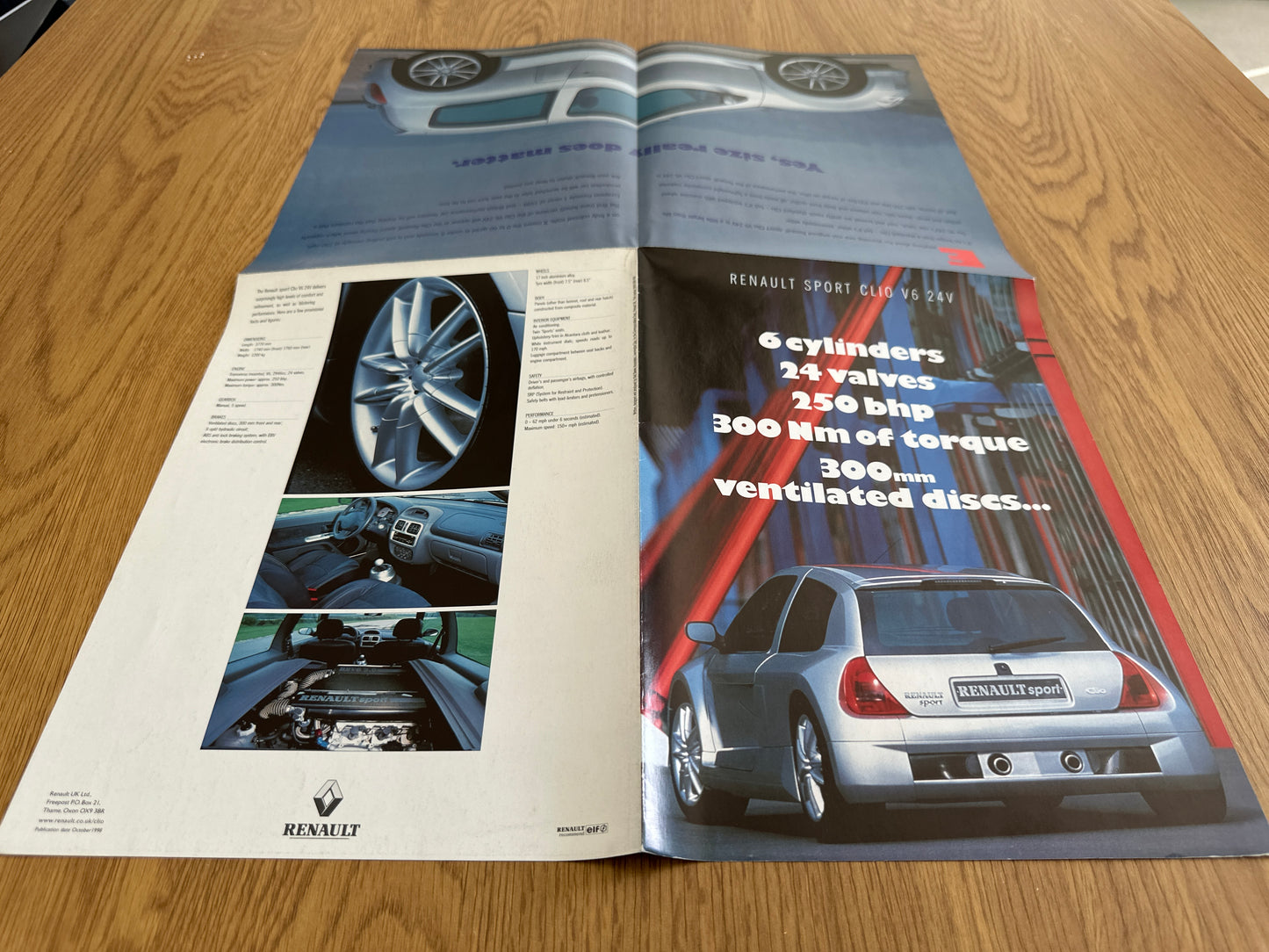 Renault Clio V6 Phase1 1998 ENG
