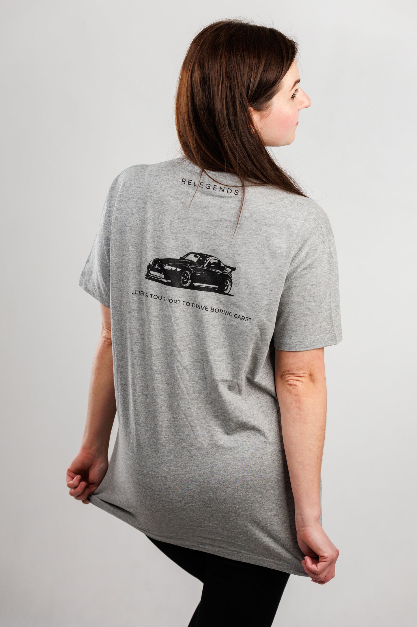 "Life is Too Short to Drive Boring Cars" T-shirt