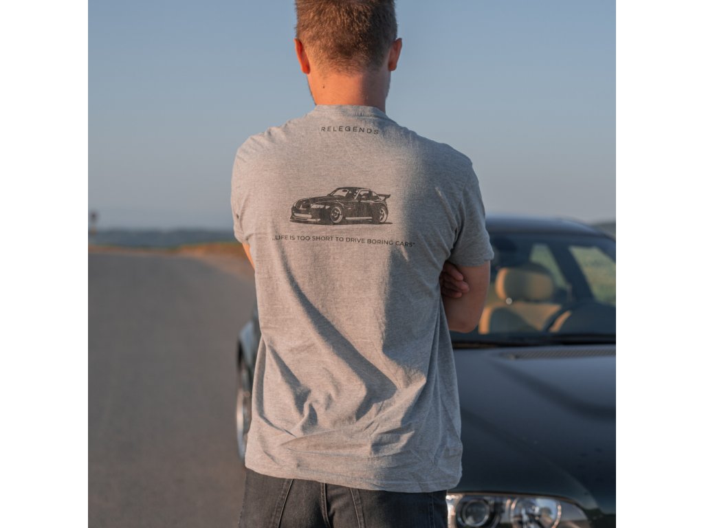 "Life is Too Short to Drive Boring Cars" T-shirt