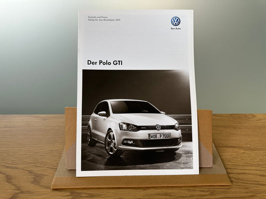 Volkswagen Polo GTI 2011 DE (data+price)