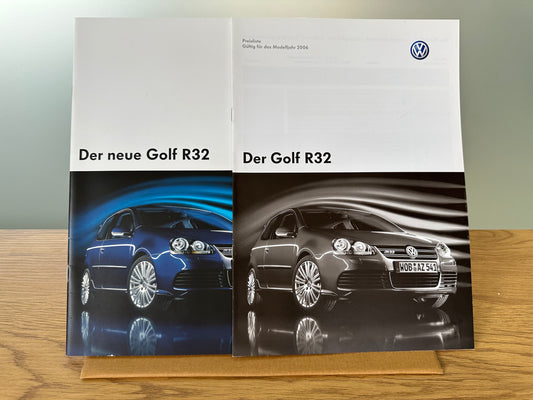 Volkswagen Golf 5 R32 2005 + price list DE (2pcs)